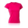 T-shirt de sport femme Asioka polyester col V manches