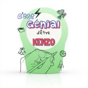 Journal Kenzo activités enfants bricolage créatif remplir
