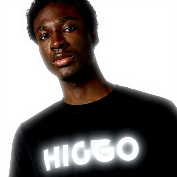 T-shirt Hugo logo imprimé manches courtes coton homme