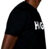 T-shirt Hugo logo imprimé manches courtes coton homme