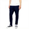 Jack amp Jones Mens Chino Pants Slim Fit Navy Blue Cotton