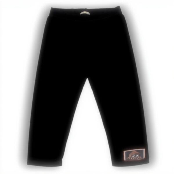 Leggings velluto Kenzo fille velours noir pantalon ado