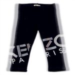 Pantalon Kenzo fille sweatpant bleu 2 ans polyester coton