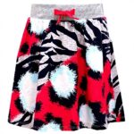 Jupe fille Kenzo 6589K multicolore coton enfiler