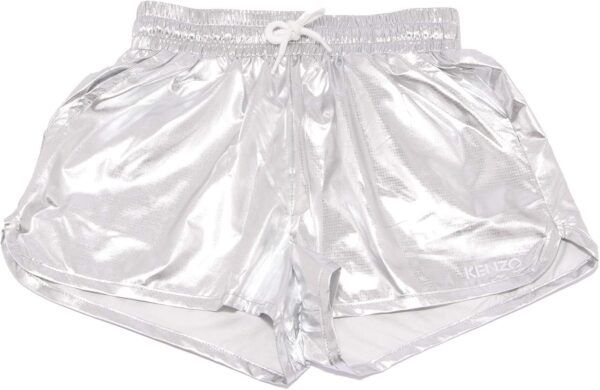 Bermuda Kenzo Fille Polyester Shorts Argent 16 Ans-0