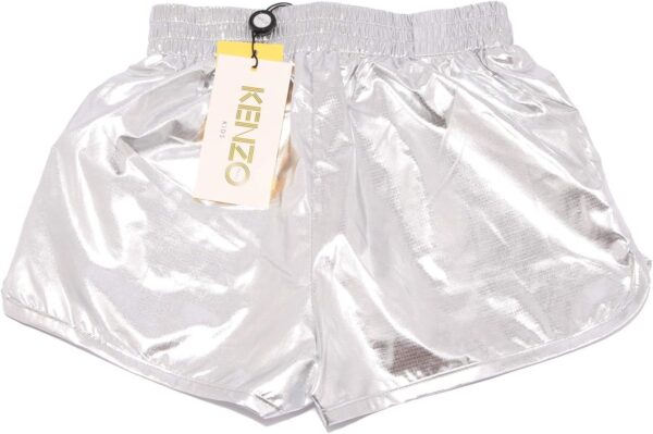 Bermuda Kenzo Fille Polyester Shorts Argent 16 Ans-1