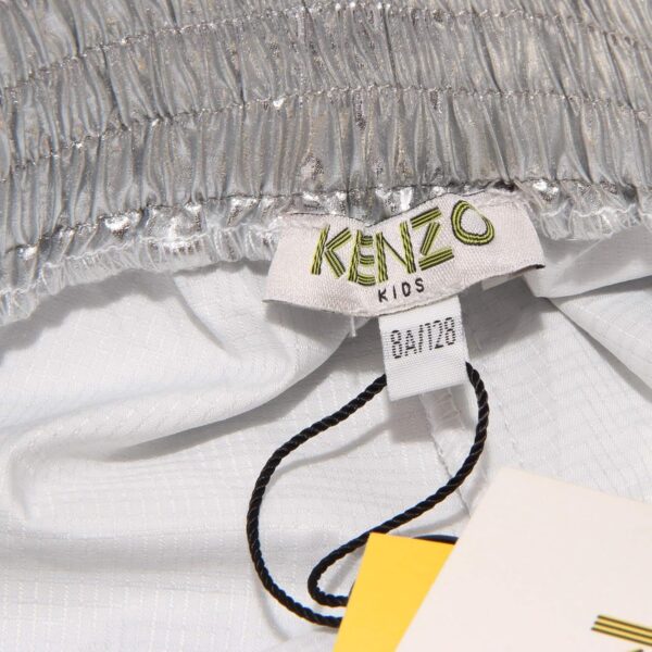 Bermuda Kenzo Fille Polyester Shorts Argent 16 Ans-3