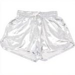 Bermuda Kenzo Fille Argent Polyester Shorts Enfant 14 ans