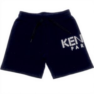 Shorts garçon Kenzo 6958K coton bleu 6 ans