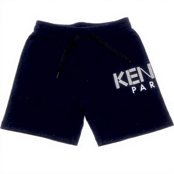 Shorts garçon Kenzo 6958K coton bleu 6 ans
