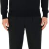Pull Kenzo Homme Noir Tiger Crest Lavage Machine-4