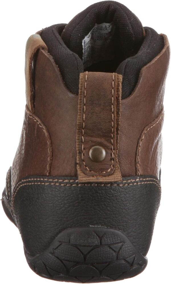 Baskets mode homme Merrell cuir confort lacets marron-2