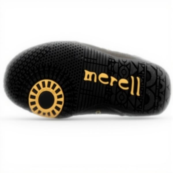 Baskets mode homme Merrell cuir marron confort urbain