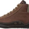 Baskets mode homme Merrell cuir confort lacets marron-6