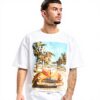 T-shirt oversize Mister Tee Havana Vibe unisexe confortable