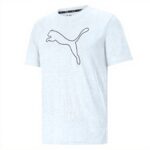 T-shirt Puma Performance Cat Homme Noir Manches Courtes