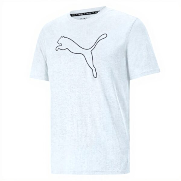 T-shirt Puma Performance Cat Homme Noir Manches Courtes