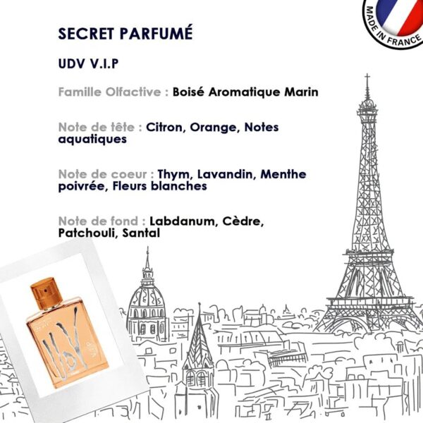 Parfum Homme ULRIC DE VARENS Eau de Toilette Boisé Marin