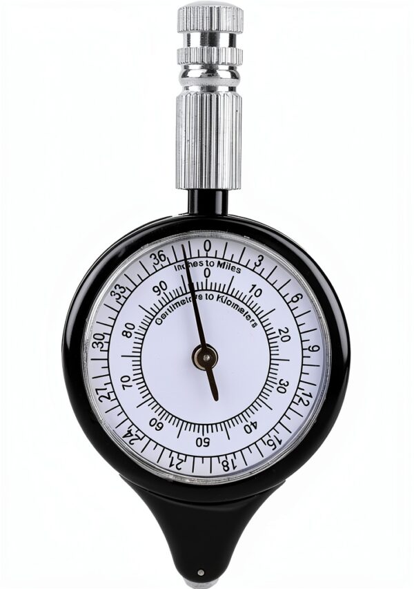 Rapporteur Akozon portable alliage aluminium mesure cartes-0