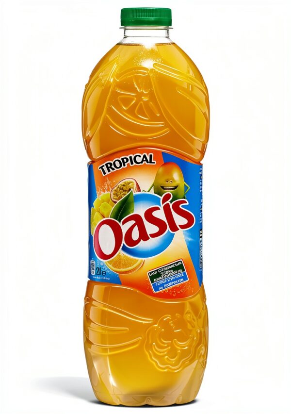 Jus de fruits Oasis fruit de la passion mangue sans additifs-0