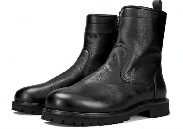 Bottes homme Blackstone cuir véritable fermeture éclair-1