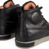 Chaussures Homme Blackstone Cuir Noir Lacets Confort-3