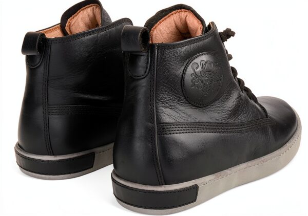 Chaussures Homme Blackstone Cuir Noir Lacets Confort-3
