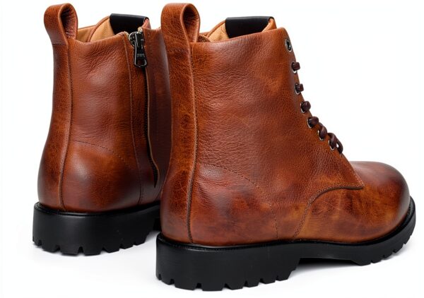 Bottes homme Blackstone simili cuir lacets semelle-3