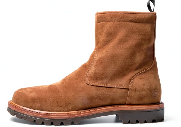 Chaussure Blackstone daim fermeture éclair confortable homme-4