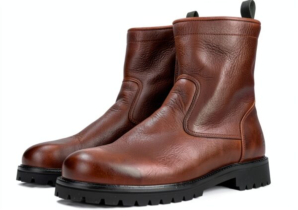 Bottes homme Blackstone cuir véritable fermeture éclair-1