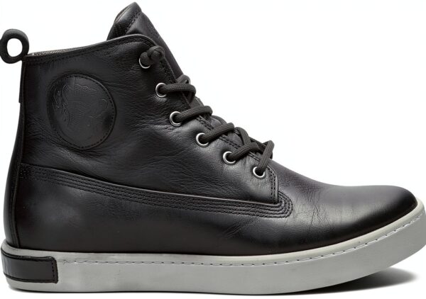 Chaussures Homme Blackstone Cuir Noir Lacets Confort-0