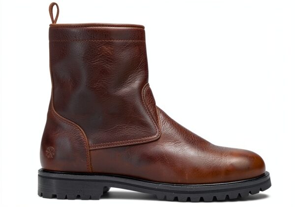 Bottes homme Blackstone cuir véritable fermeture éclair-0
