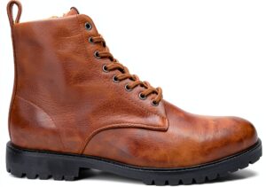 Bottes homme Blackstone simili cuir lacets semelle-0