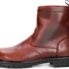 Bottes homme Blackstone cuir véritable fermeture éclair-4