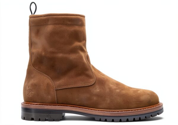 Chaussure Blackstone daim fermeture éclair confortable homme-0