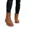 Chaussure Blackstone daim fermeture éclair confortable homme-8