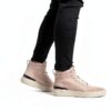 Baskets homme Blackstone Footwear en suède beige-8