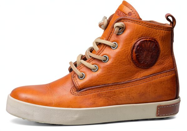 Chaussure cuir Blackstone garçon couleur Cognac-4