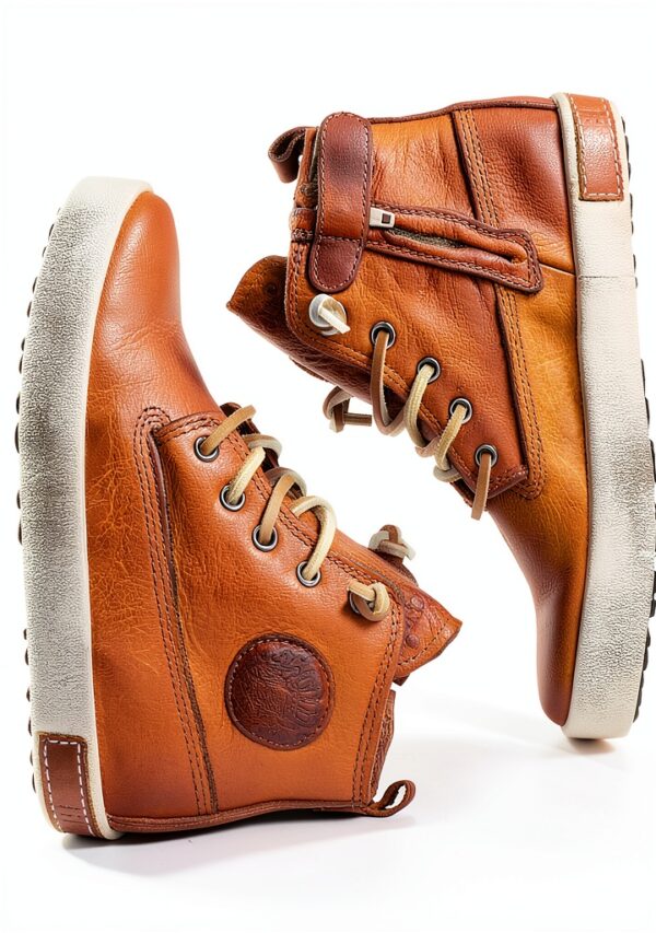 Chaussure cuir Blackstone garçon couleur Cognac-5
