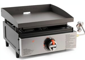Plaque cuisson Blackstone 43cm Acier inox portable-0