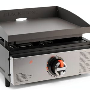 Plaque cuisson Blackstone 43cm Acier inox portable-0