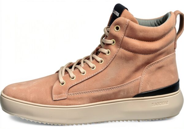 Baskets Blackstone Suède Weathered Teak homme-4