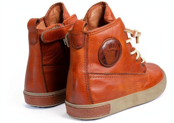 Chaussure cuir Blackstone garçon couleur Cognac-3