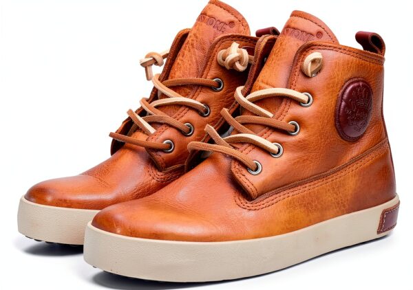 Chaussure cuir Blackstone garçon couleur Cognac-1