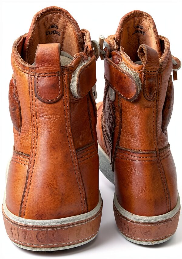Chaussure cuir Blackstone garçon couleur Cognac-2