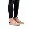 Baskets homme Blackstone Footwear en suède beige-6