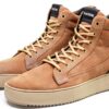 Baskets Blackstone Suède Weathered Teak homme-1
