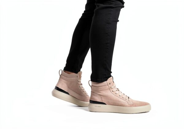 Baskets Blackstone Suède Weathered Teak homme-8
