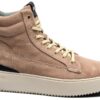 Baskets homme Blackstone Footwear en suède beige-0
