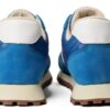 Chaussure daim Blackstone modèle Formal Garden couleur blanc vert-2